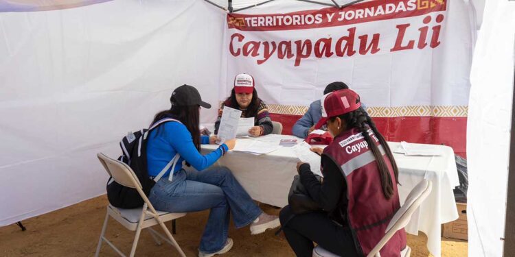 Foto: Sebienti // La Secretaría de Bienestar, Tequio e Inclusión lanzará su convocatoria el 4 de febrero y estará vigente hasta el 9 de abril para inscribirse en los programas sociales.