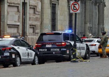 Foto: Luis Alberto Cruz // A pesar de la vigilancia policíaca, se incrementó la percepción de inseguridad en la Zona Metropolitana de la Ciudad de Oaxaca.