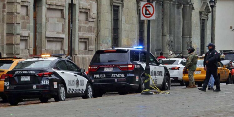 Foto: Luis Alberto Cruz // A pesar de la vigilancia policíaca, se incrementó la percepción de inseguridad en la Zona Metropolitana de la Ciudad de Oaxaca.