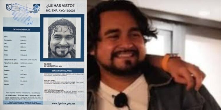 Desaparece Alexis Alvarado Alva en la alcaldía Benito Juárez de la CDMX