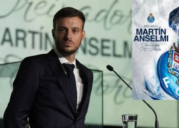 Martín Anselmi es presentado como entrenador del Porto