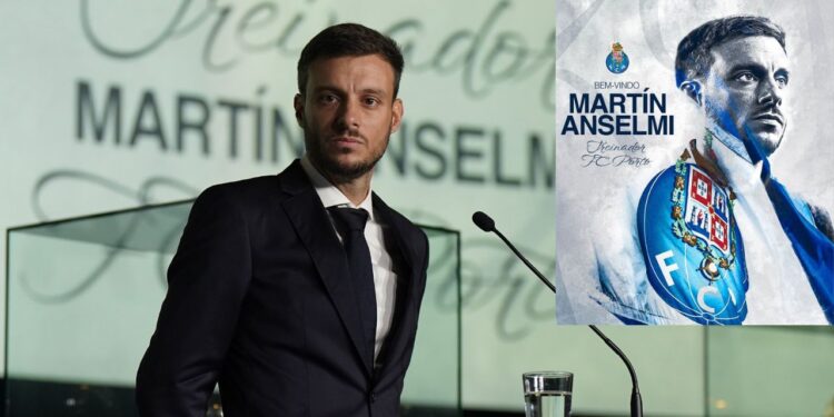 Martín Anselmi es presentado como entrenador del Porto
