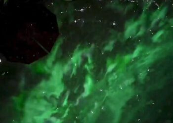 VIDEO | Astronauta captura impresionante video de auroras boreales