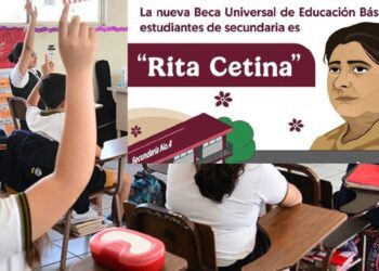 ¿Qué fecha se reanudan las inscripciones a la Beca Universal Rita Cetina, para estudiantes de secundaria?