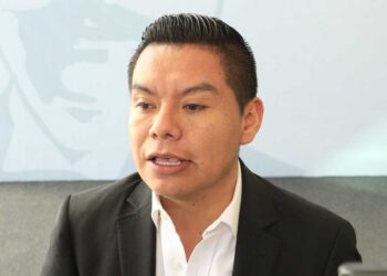 Foto: Adrián Gaytán // Benjamín Viveros, presidente de la Jucopo, Oaxaca se queda sin elección de jueces y magistrados.