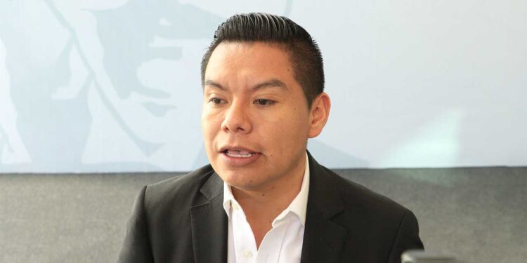 Foto: Adrián Gaytán // Benjamín Viveros, presidente de la Jucopo, Oaxaca se queda sin elección de jueces y magistrados.