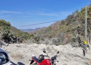 Caen con tráiler a barranco.