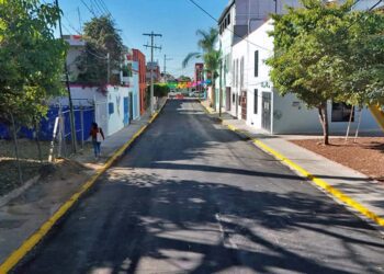 Foto: Gobierno del estado // Comienzan a entregar las obras de pavimentación en la zona metropolitana de la ciudad de Oaxaca.