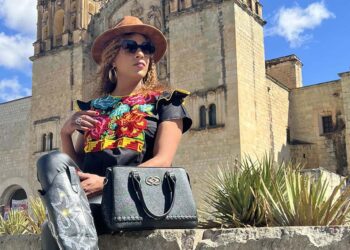Foto: cortesía // Darla De Troya, de visita en Santo Domingo.