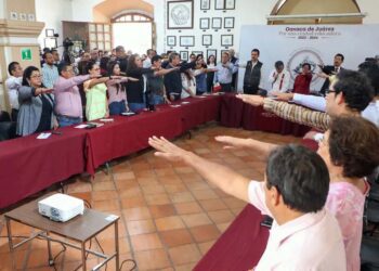 Foto: Municipio de Oaxaca de Juárez // En octubre inició el proceso de entrega-recepción en el municipio capitalino que deberá concluir en las siguientes semanas.