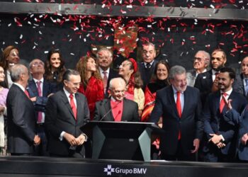 Cuadrangular de los Diablos Rojos en la Bolsa Mexicana de Valores