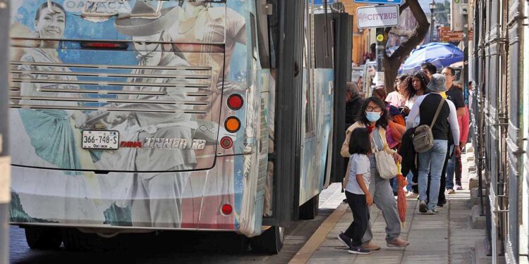 Foto: Luis Alberto Cruz // El Citybus atiende una demanda diaria de 170 mil 888 personas usuarias.