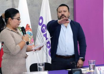 Foto: cortesía // El Consejo General del OGAIPO avaló que Josué Solana Salmorán siga al frente de la Presidencia.