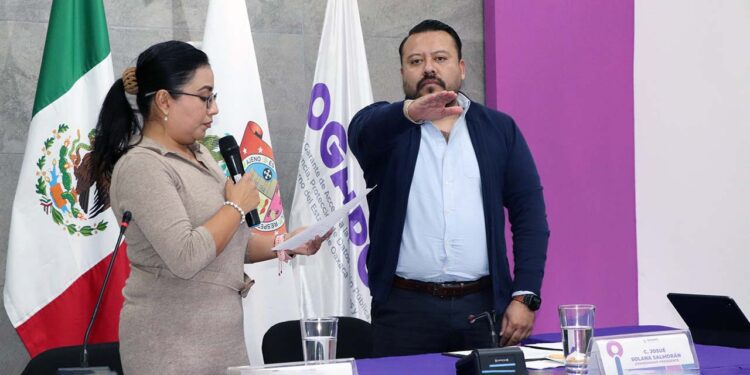 Foto: cortesía // El Consejo General del OGAIPO avaló que Josué Solana Salmorán siga al frente de la Presidencia.