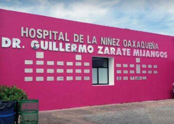 Foto: Luis Alberto Cruz // El Hospital de la Niñez Oaxaqueña.