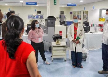 Foto: Gobierno de Oaxaca // El gobierno de Oaxaca difundió una imagen del interior del Hospital de la Niñez Oaxaqueña.
