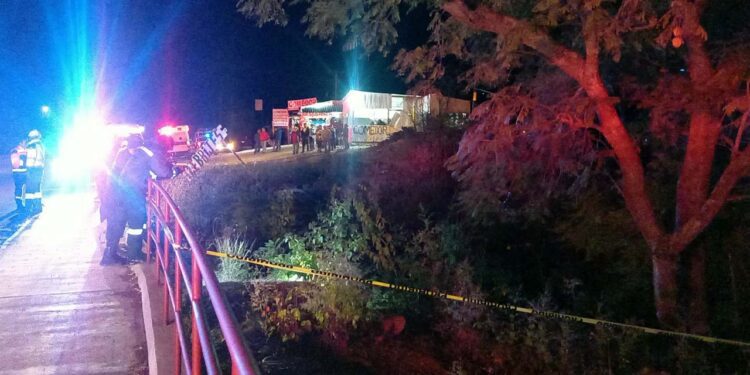 El hecho ocurrió sobre la Carretera Federal 175.