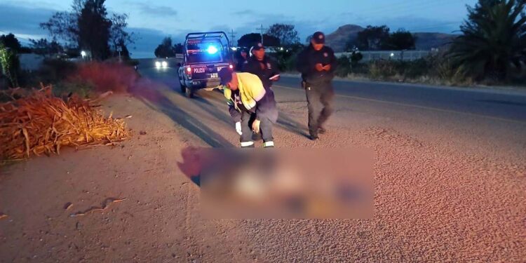 El hombre, campesino de ocupación, fue localizado muerto alrededor de las 07:40 horas de la mañana.