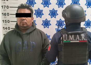 El operativo terminó con la detención del conductor, identificado como Ahuitzol M. G. C., de 38 años.