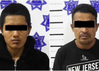 Los uniformados detuvieron a Rubén A. R. A. Y Alejandro J. L. J.