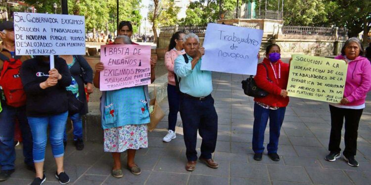Foto: Luis Cruz – archivo // Extrabajadores demandan ser indemnizados conforme a la ley.