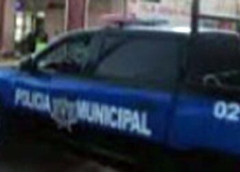 Fue trasladado a los separos del cuartel de seguridad pública.