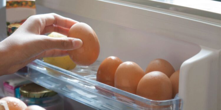 ¿Dónde guardar los huevos en el refrigerador para mantenerlos frescos por más tiempo?