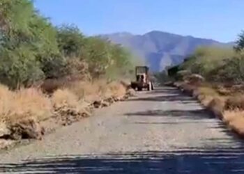 Iniciaron los trabajos de rehabilitación del camino de Ignacio Mejía.