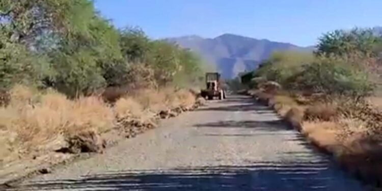 Iniciaron los trabajos de rehabilitación del camino de Ignacio Mejía.