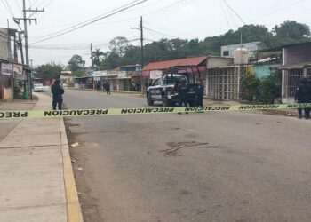 Balacera en Tuxtepec deja a cuatro policías municipales muertos