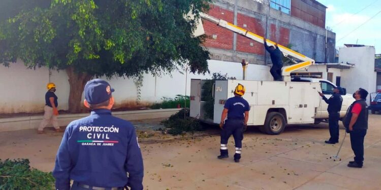 Foto: Municipio de Oaxaca de Juárez // Integrantes de la dirección de Protección Civil municipal pasaron a Secretaría de Gobierno y Territorio.