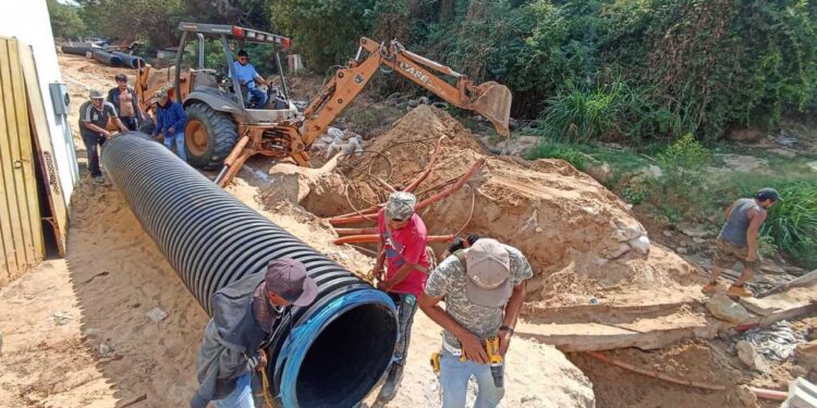 Foto: cortesía // La Comisión Estatal del Agua para el Bienestar rehabilita plantas de tratamiento.