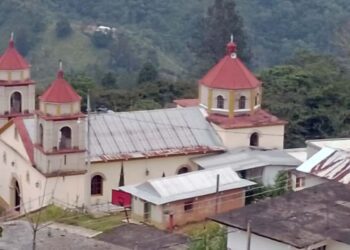 La iglesia de Agua de Niño, Zoquiapam.
