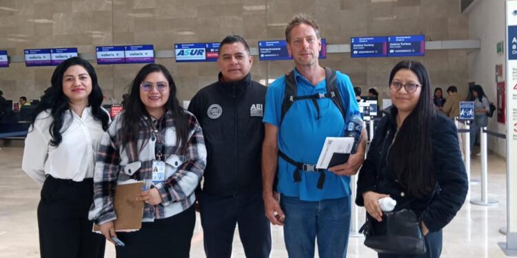La Fiscalía y autoridades de Estados Unidos llevaron a cabo las gestiones correspondientes para repatriar a Michael R. D. M.