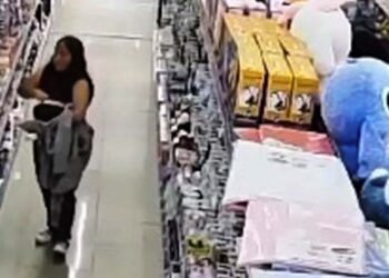 La joven de 21 años fue sorprendida intentando robar diferentes artículos.