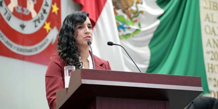 Foto: Congreso de Oaxaca // La secretaría de Medio Ambiente, Karime Unda Harp se atrevió a dar fechas sobre la solución del problema de la basura.