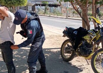 La unidad fue interceptada Durante una revisión en un puesto de control.