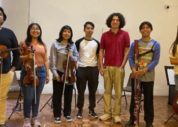 Los jóvenes talentos presentaron un amplio repertorio que cautivó a los asistentes con la música de cámara.