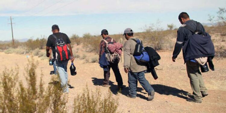 Foto: internet // Migrantes mexicanos en busca del sueño americano en la frontera norte.