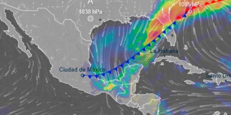 Alertan por frente frío y lluvias en Oaxaca