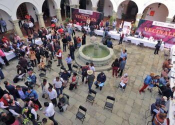 Foto: Adrián Gaytán // Nutrida asistencia ciudadana al inicio de los Diálogos Vecinales.
