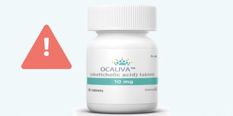 FDA alerta: Ocaliva puede causar daño hepático grave y trasplante