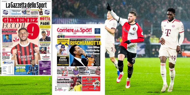 Prensa italiana da por hecho la llegada de ‘Santi’ Giménez a AC Milan
