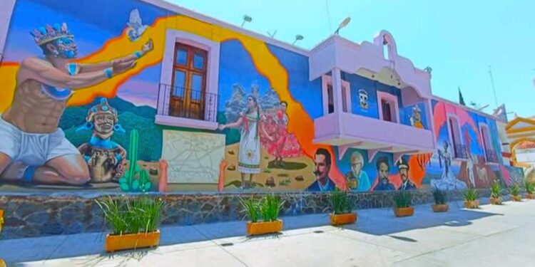Se está proyectando seguir con la ruta del mural en este 2025.