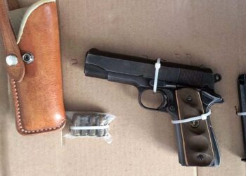 Todas las armas quedaron a disposición de la Fiscalía General de la República (FGR).