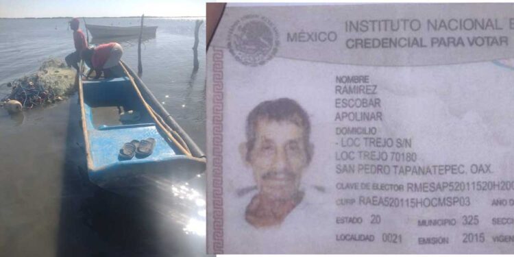 Desaparece pescador septuagenario tras supuesto naufragio en el Istmo de Tehuantepec