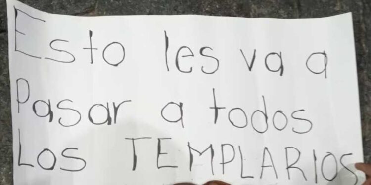 ¡Aterrador hallazgo! Abandonan cabeza humana en pleno centro de Apatzingán