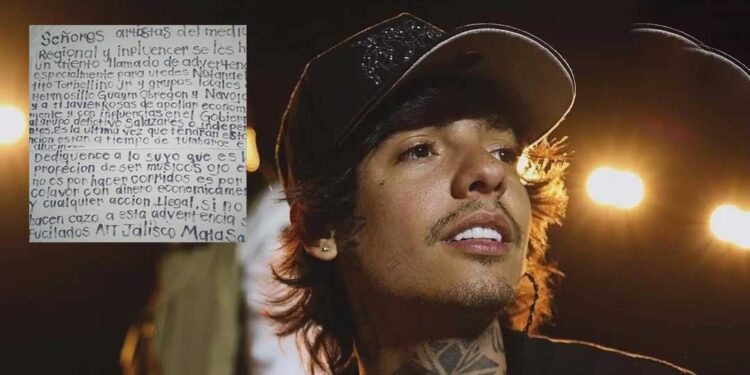 Luego de amenaza a Natanael Cano y otros artistas, la FGJE confirmó medidas de protección