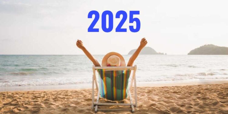 ¿Cómo convertir 12 días de vacaciones en 32 días libres? Así puedes maximizar tus descansos en 2025