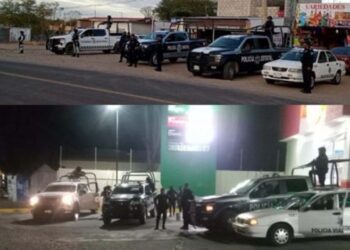 El hombre fue detenido en un puesto de control.